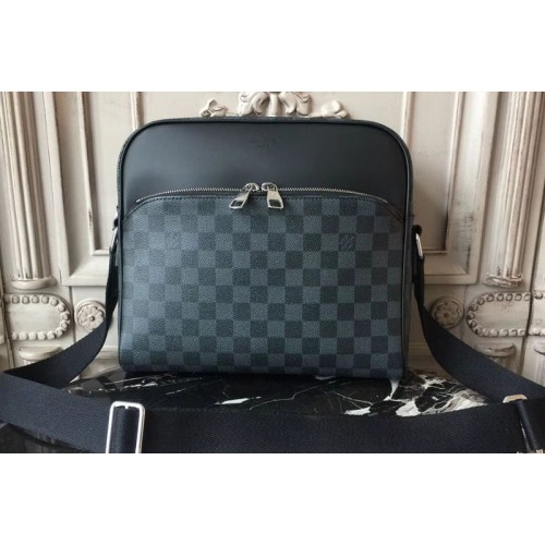 Louis Vuitton N41408 Dayton Reporter PM Bags in Damier Graphite Canvas Louis Vuitton N41408 Dayton Reporter PM Bags in Damier Graphite Canvas