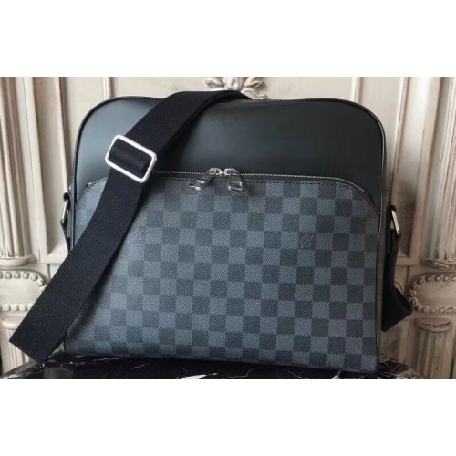 Louis Vuitton N41409 Dayton Reporter MM Bags in Damier Graphite Canvas