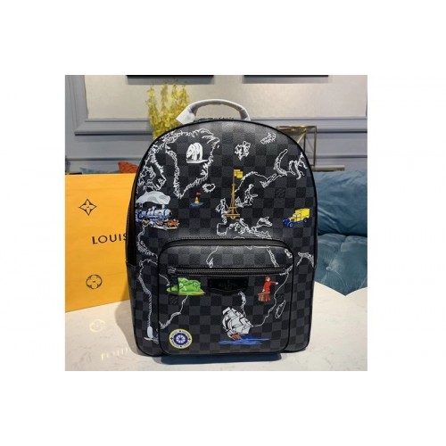 Louis Vuitton N40199 Josh Backpack Damier Graphite canvas