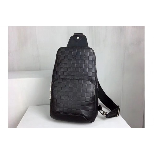 Louis Vuitton N41720 Avenue Sling bag in Damier Infini Leather Louis Vuitton N41720 Avenue Sling bag in Damier Infini Leather