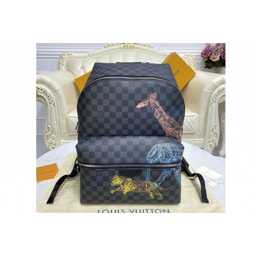 Louis Vuitton N45275 Discovery Backpack on Damier Graphite canvas Louis Vuitton N45275 Discovery Backpack on Damier Graphite canvas