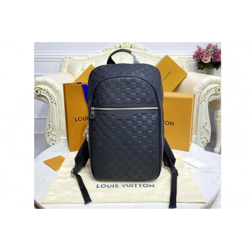 Louis Vuitton N45287 Michael Backpack NV2 in Damier Infini Onyx leather