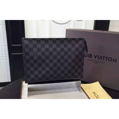 Louis Vuitton N47545 Ebony Handbag in Damier Graphite Canvas Louis Vuitton N47545 Ebony Handbag in Damier Graphite Canvas