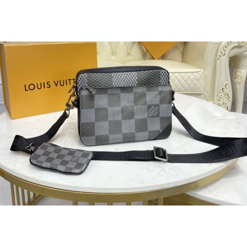 Louis Vuitton N50027 Trio Messenger bag in Gray Damier Canvas Louis Vuitton N50027 Trio Messenger bag in Gray Damier Canvas