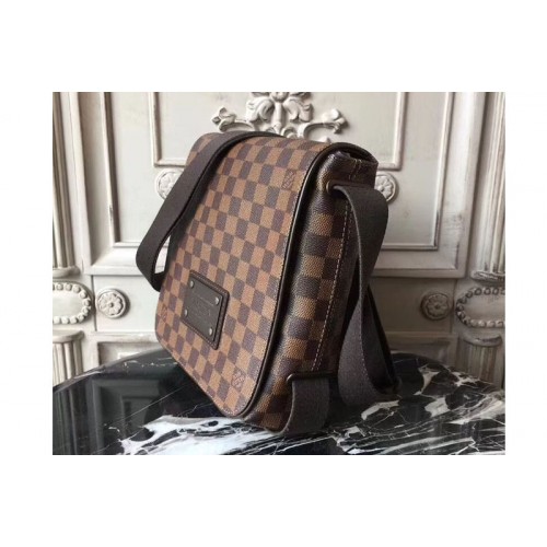 Louis Vuitton N51210 Brooklyn PM Bag in Damier Ebene Canvas