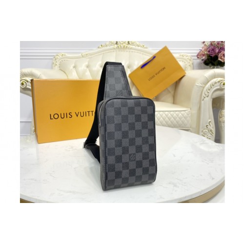 Louis Vuitton N51994 Geronimos Waist Bag in Damier Graphite coated canvas Louis Vuitton N51994 Geronimos Waist Bag in Damier Graphite coated canvas