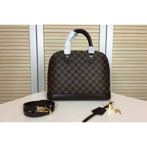 Louis Vuitton N53151 Alma Bags in Damier Ebene Canvas