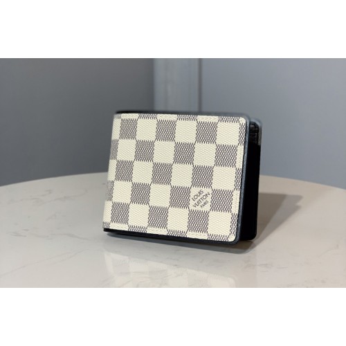 Louis Vuitton N60121 Multiple wallet in Damier Coastline canvas