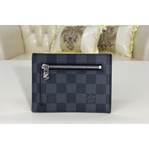 Louis Vuitton N60378 ID Card Holder in Damier Graphite coated canvas Louis Vuitton N60378 ID Card Holder in Damier Graphite coated canvas