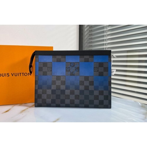 Louis Vuitton N60412 Pochette Voyage MM Bag in Damier Graphite Giant canvas Louis Vuitton N60412 Pochette Voyage MM Bag in Damier Graphite Giant canvas