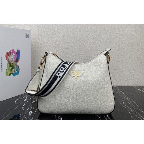 Prada 1BC178 Leather bag in White Leather Prada 1BC178 Leather bag in White Leather