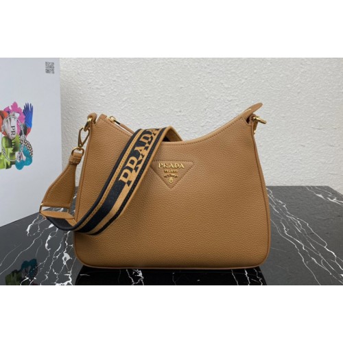 Prada 1BC178 Leather bag in Caramel Leather Prada 1BC178 Leather bag in Caramel Leather