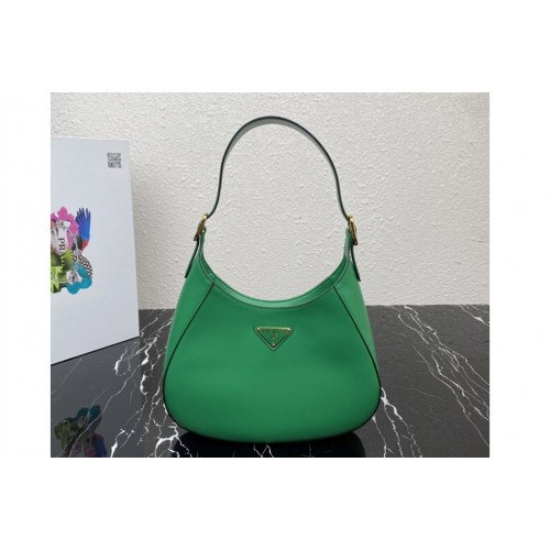 Prada 1BC179 Leather shoulder bag in Green Leather Prada 1BC179 Leather shoulder bag in Green Leather