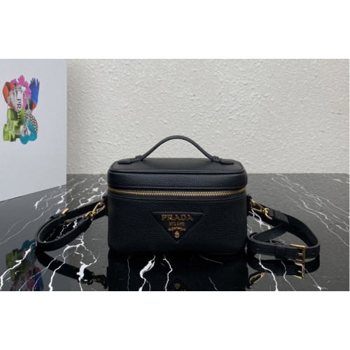Prada 1BH202 Leather mini-bag in Black Leather
