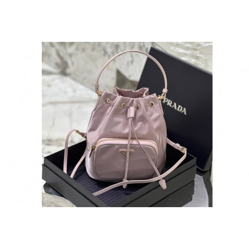 Prada 1N1864 Re-Nylon bucket bag in Pink Nylon Prada 1N1864 Re-Nylon bucket bag in Pink Nylon