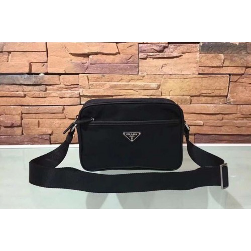 Mens Prada 2VH048 Nylon Bags Black Mens Prada 2VH048 Nylon Bags Black