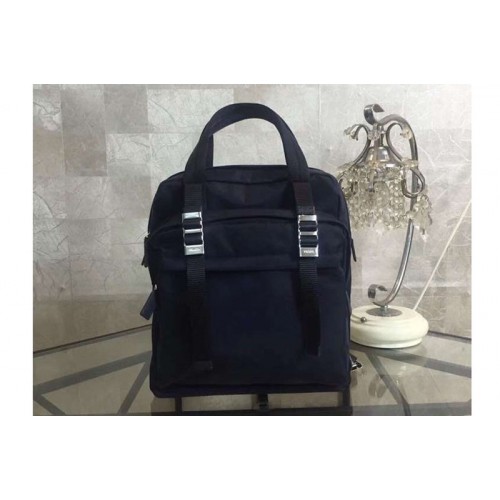 Mens Prada 2VZ012 Nylon Backpack Bags Dark Blue Mens Prada 2VZ012 Nylon Backpack Bags Dark Blue