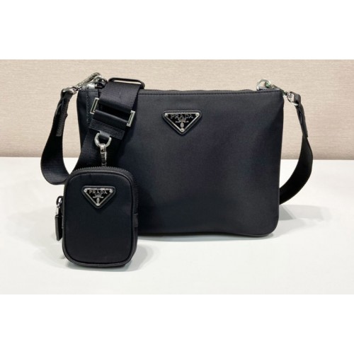 Prada 2VH120 Re-Nylon Cross-body bag in Black Nylon