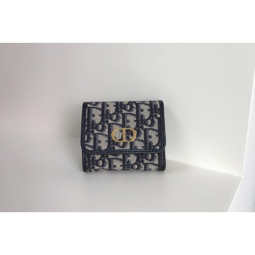 Christian Dior S2057 30 Montaigne Lotus wallet in Multicolor Dior Oblique Jacquard Christian Dior S2057 30 Montaigne Lotus wallet in Multicolor Dior Oblique Jacquard