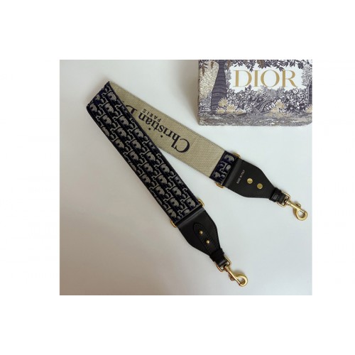 Christian Dior S8540 Dior shoulder strap in Black Dior Oblique Jacquard Christian Dior S8540 Dior shoulder strap in Black Dior Oblique Jacquard