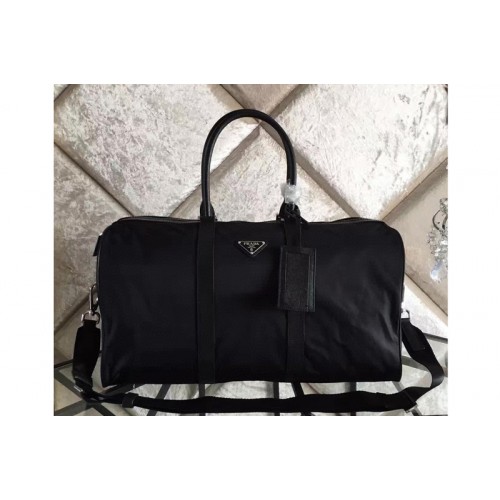 Prada V19S Boston Nylon bag Black Nylon