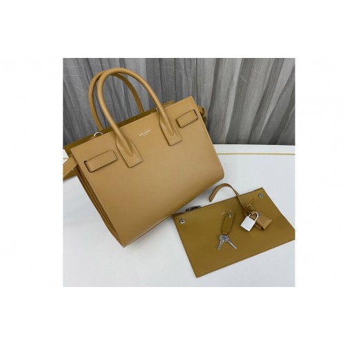 YSL CLASSIC SAC DE JOUR BABY IN Caramel Smooth LEATHER