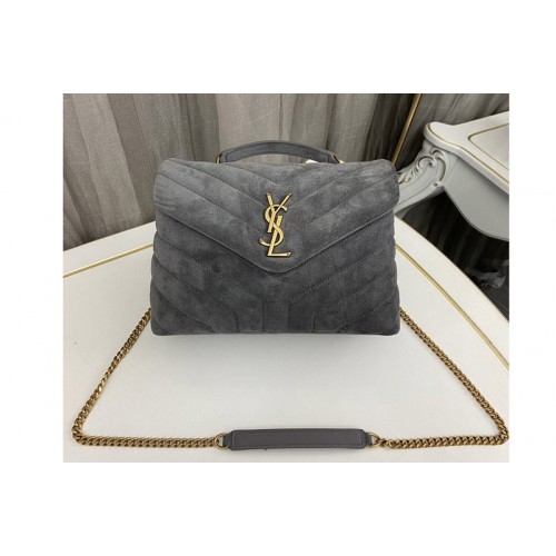 YSL LOULOU SMALL Bag IN Grey QUILTED TWEED YSL LOULOU SMALL Bag IN Grey QUILTED TWEED