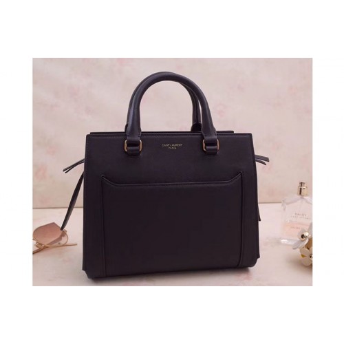 YSL East Side Small Tote Bag in Smooth Leather Black