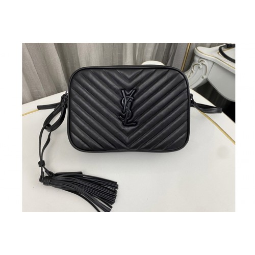 YSL LOU CAMERA BAG IN Black QUILTED LEATHER YSL LOU CAMERA BAG IN Black QUILTED LEATHER