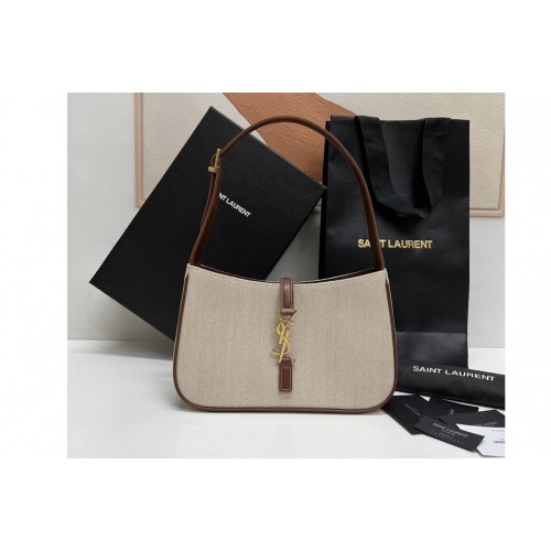 YSL LE 5 À 7 IN CANVAS AND LEATHER YSL LE 5 À 7 IN CANVAS AND LEATHER