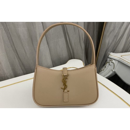 YSL LE 5 À 7 MINI IN SATIN Bag in Sand Leather