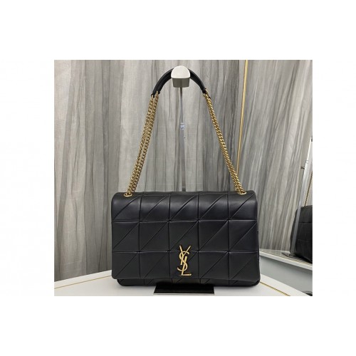 YSL JAMIE LARGE bag IN Black LAMBSKIN