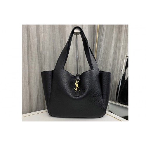 YSL BEA Bag IN Black GRAINED LEATHER YSL BEA Bag IN Black GRAINED LEATHER