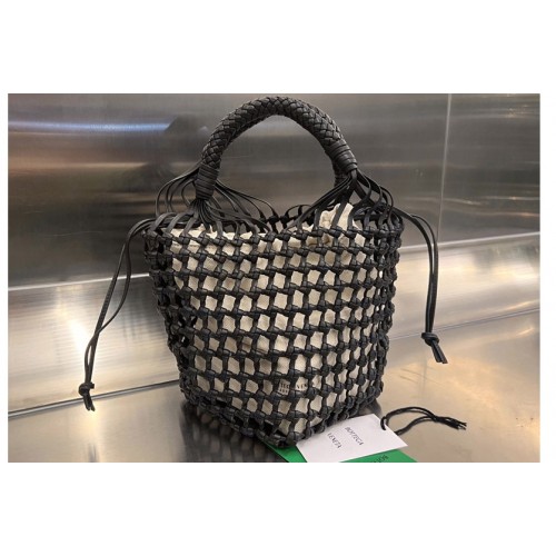 Bottega Veneta Cavallino Bag in Black Leather