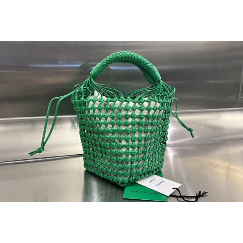 Bottega Veneta Cavallino Bag in Green Leather