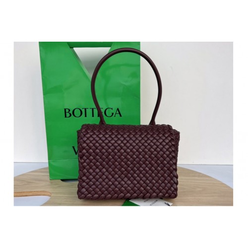 Bottega Veneta Patti Top Handle Bag in Fondant Padded intreccio vinyl Bottega Veneta Patti Top Handle Bag in Fondant Padded intreccio vinyl