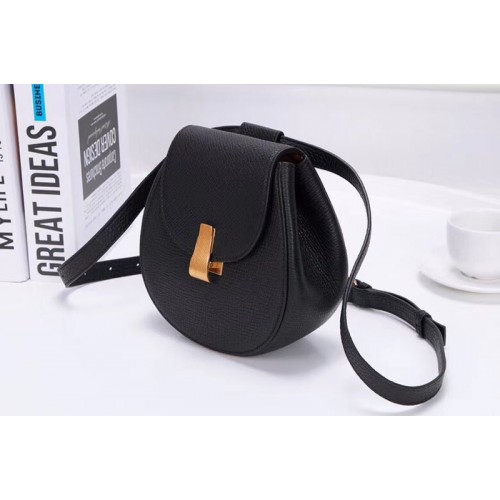 Bottega Veneta Angle Belt Bags Black Calf Leather Bottega Veneta Angle Belt Bags Black Calf Leather