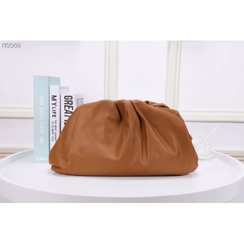 Bottega Veneta The Pouch Bags Tan Butter Calf Leather