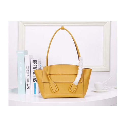 Bottega Veneta The Arco 33 Bags Yellow French Calf Leather Bottega Veneta The Arco 33 Bags Yellow French Calf Leather
