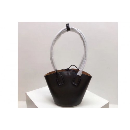 Bottega Veneta Small Basket Tote Bags Black French Calf Leather Bottega Veneta Small Basket Tote Bags Black French Calf Leather