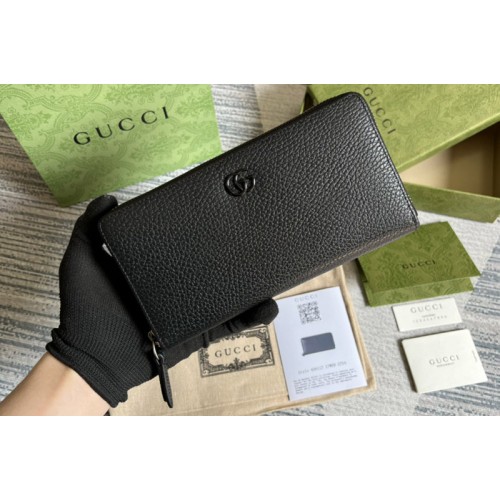 Gucci Marmont zip around wallet in Black Leather Gucci Marmont zip around wallet in Black Leather