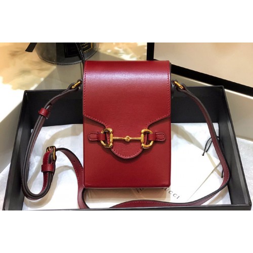 Gucci Horsebit 1955 mini bag in Red leather Gucci Horsebit 1955 mini bag in Red leather