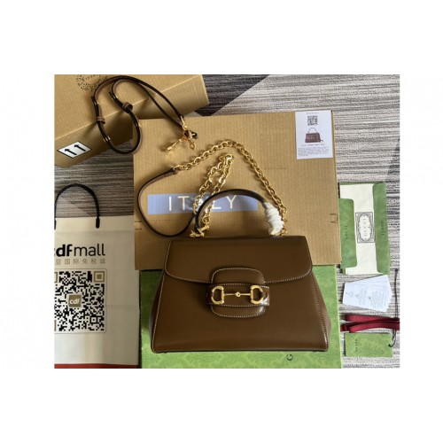Gucci Horsebit 1955 medium bag in Brown leather Gucci Horsebit 1955 medium bag in Brown leather