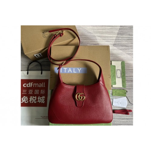 Gucci Aphrodite medium shoulder bag in Red soft leather Gucci Aphrodite medium shoulder bag in Red soft leather