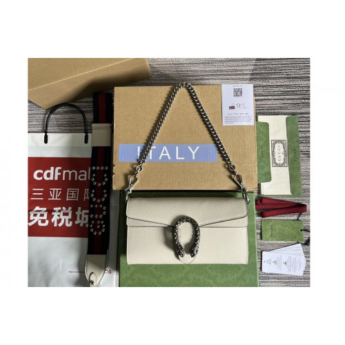 Gucci Dionysus small shoulder bag in White leather Gucci Dionysus small shoulder bag in White leather