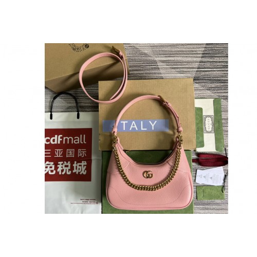 Gucci Aphrodite small shoulder bag in Pink soft leather Gucci Aphrodite small shoulder bag in Pink soft leather