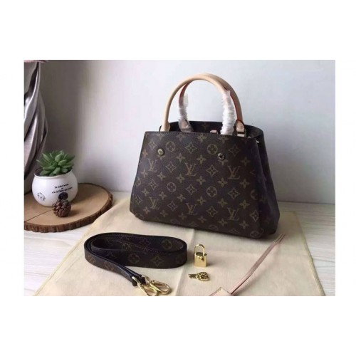 Louis Vuitton M41055 Montaigne BB Bag in Monogram Canvas