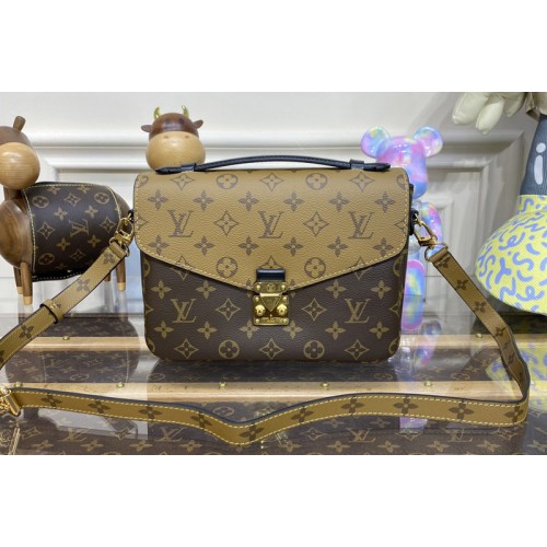 Louis Vuitton M44876 Pochette Metis bag in Monogram Reverse coated canvas Louis Vuitton M44876 Pochette Metis bag in Monogram Reverse coated canvas