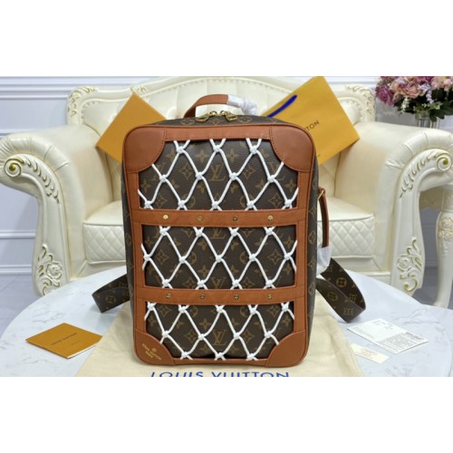 Louis Vuitton M45784 lvxnba shoes box backpack in Monogram coated canvas