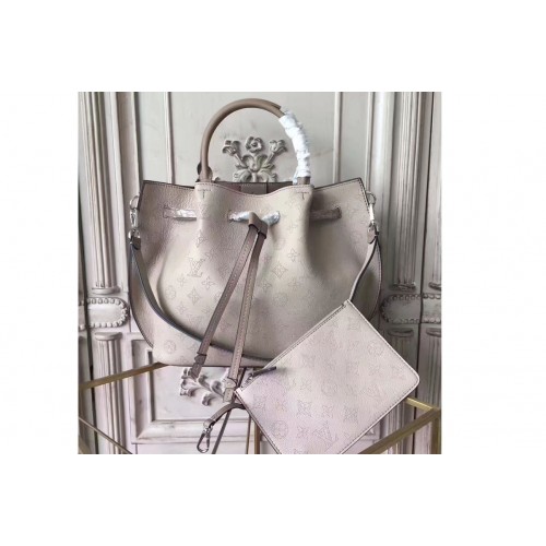 Louis Vuitton M54401 Girolata Bag in Grey Mahina Leather Louis Vuitton M54401 Girolata Bag in Grey Mahina Leather